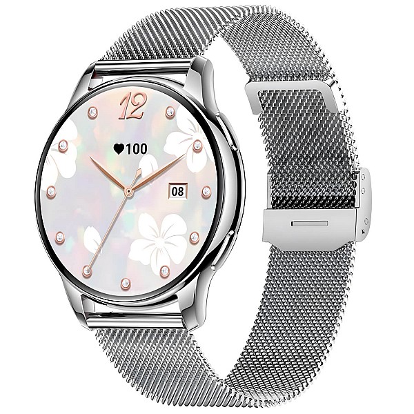 Smartwatch Microwear Y11 - Silver Steel